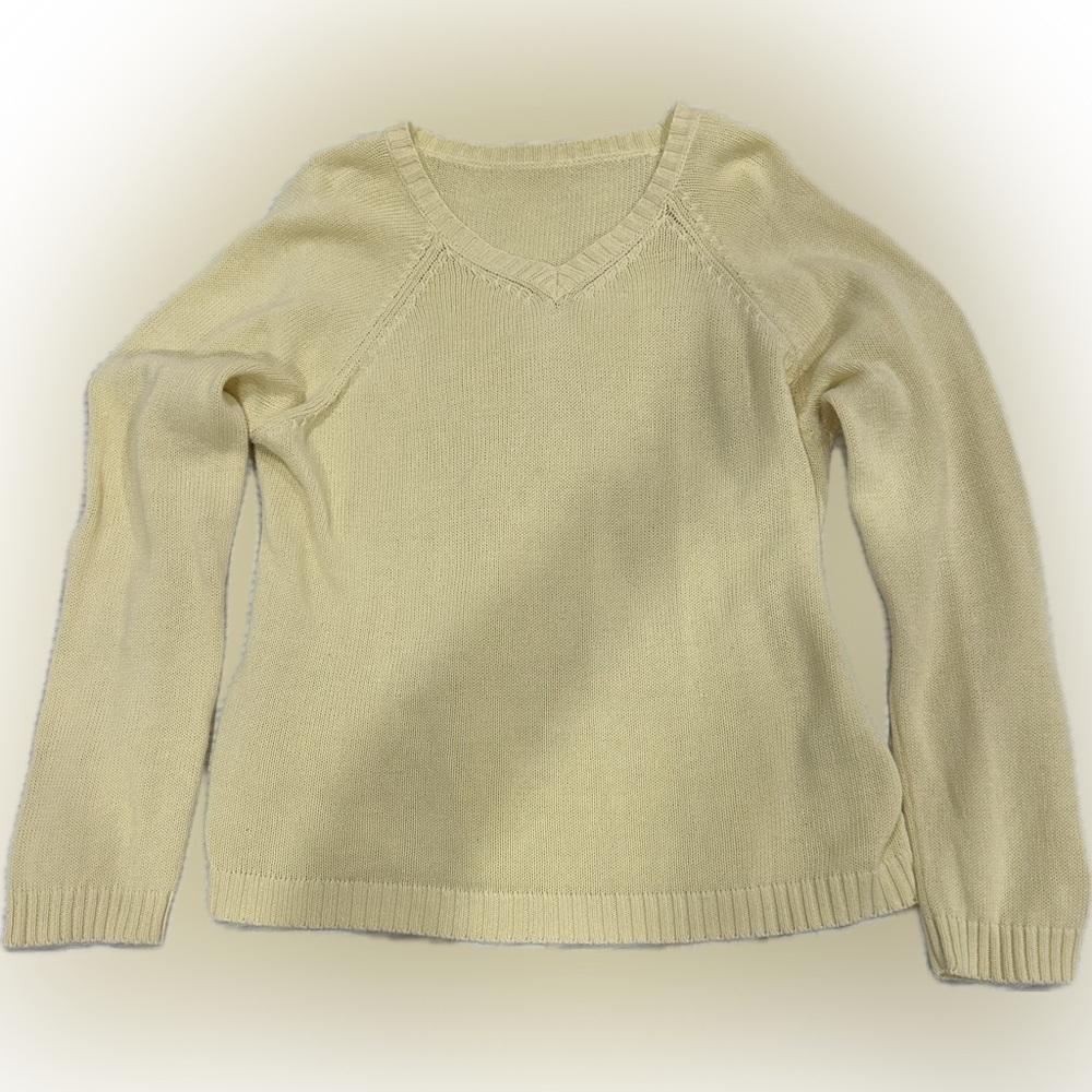 Butter yellow sweater